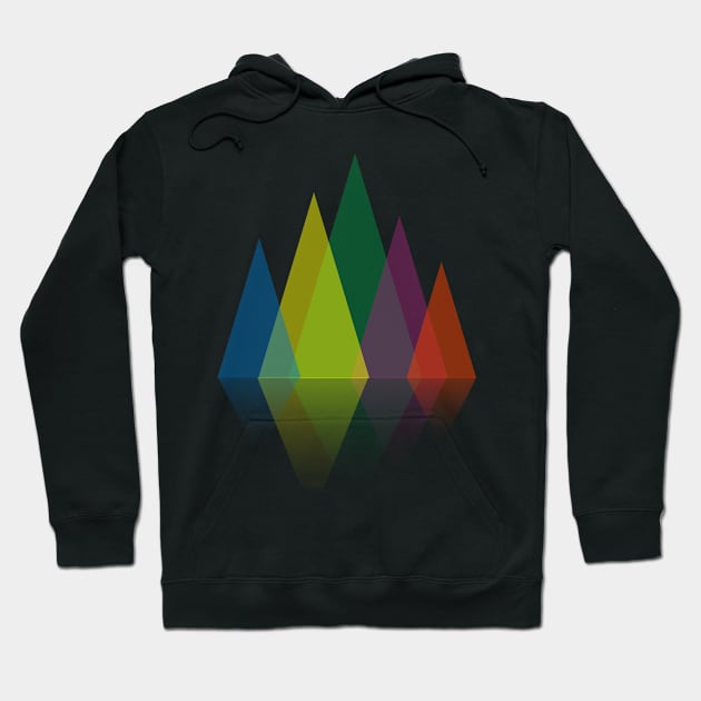 COLORFUL MOUNTAINS Hoodie by RENAN1989